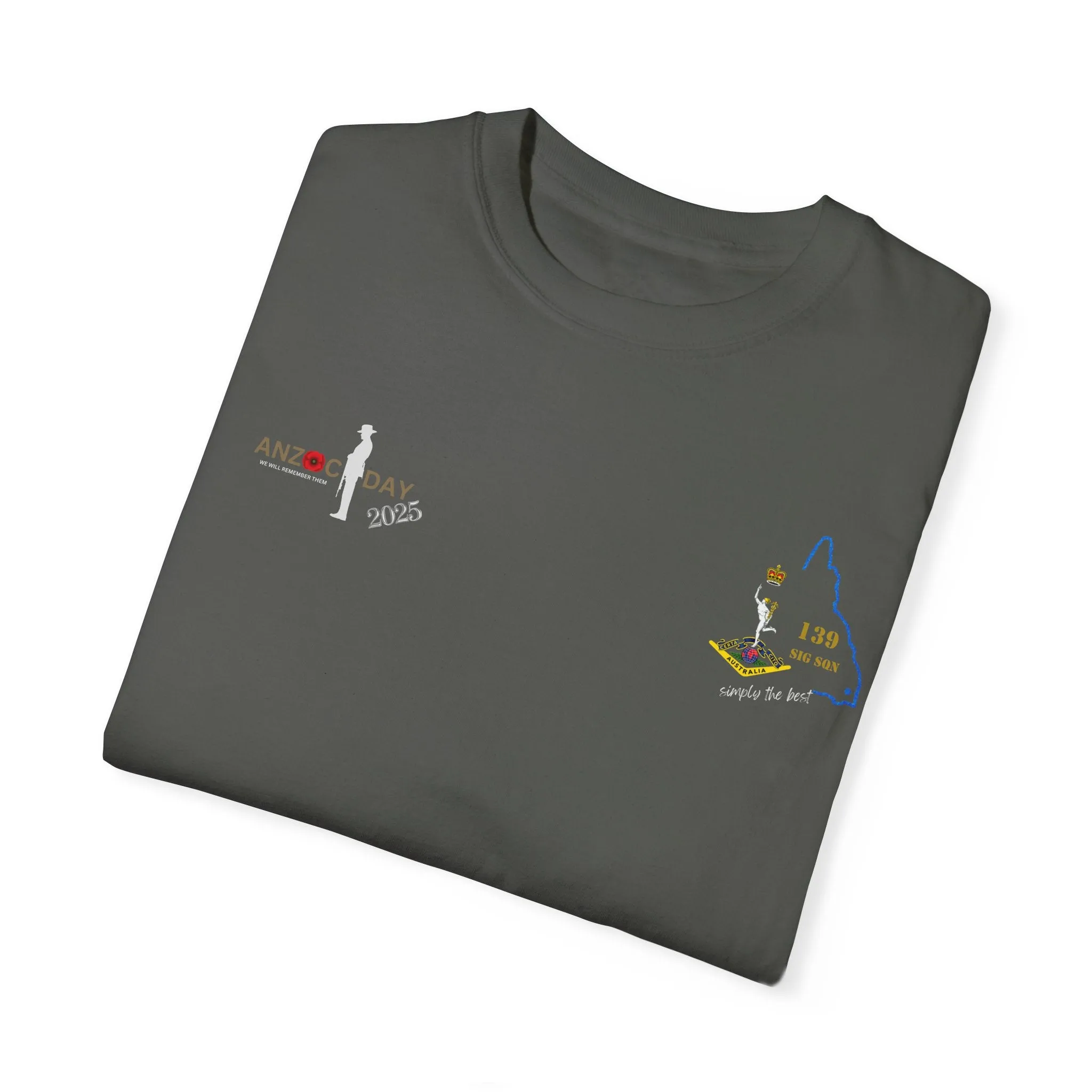 🇦🇺 139 Signal Squadron ANZAC 2025 Tee – Quick Ship Edition 🇦🇺