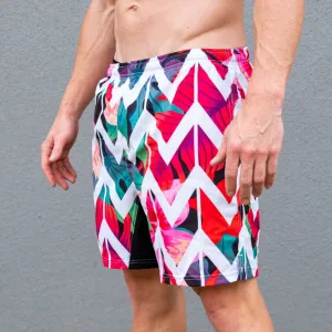 2POOD Tropical Chaos Essential Shorts