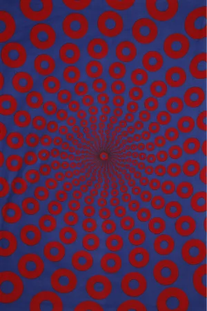 3D Donut Vibes Tapestry