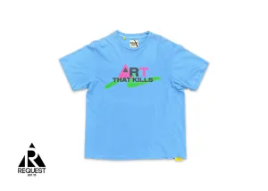 80s Tee "Light Blue"