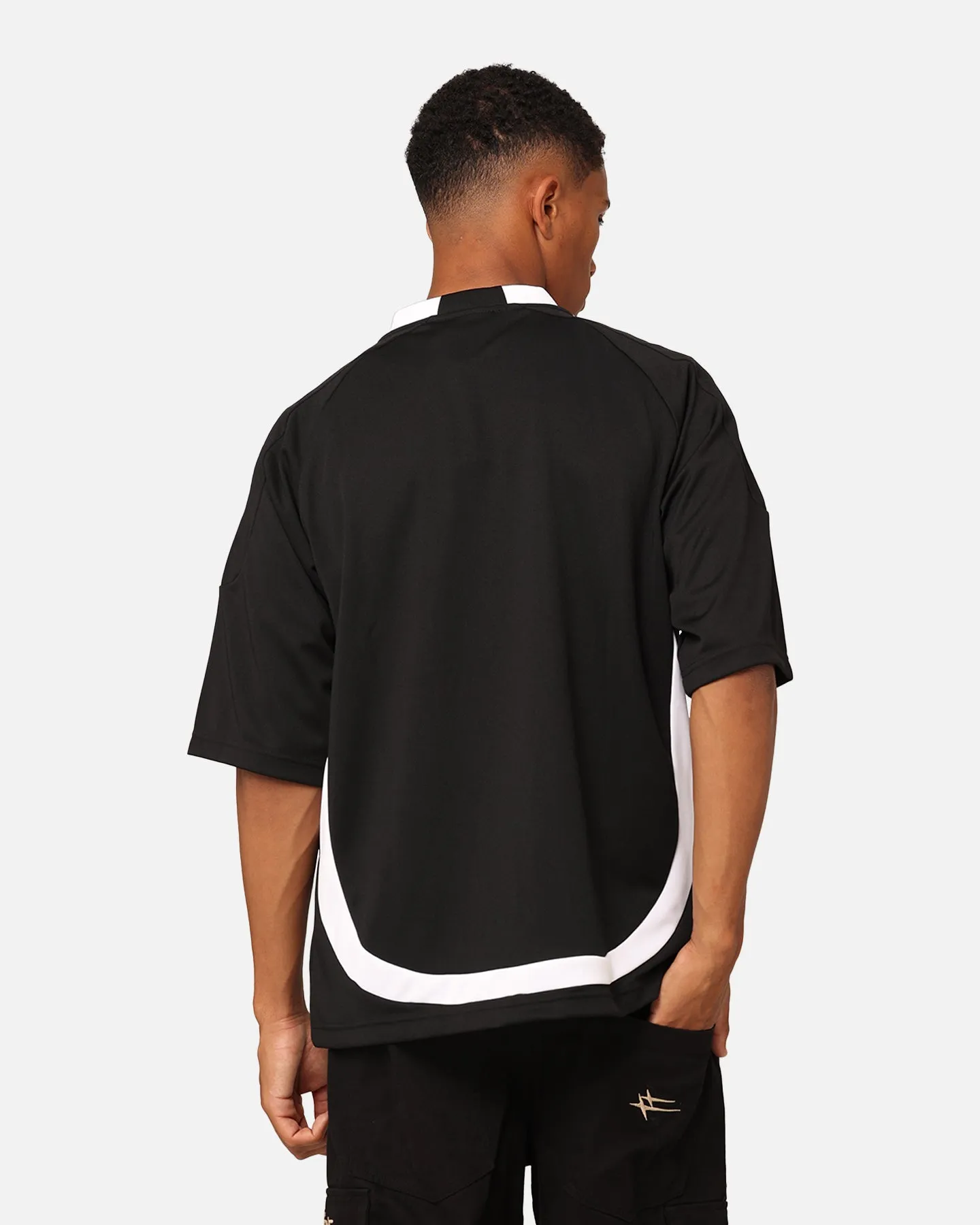Adidas Oversized Short Sleeve Jersey Black