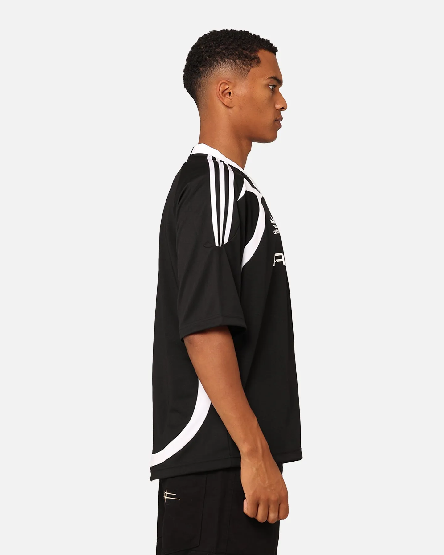 Adidas Oversized Short Sleeve Jersey Black