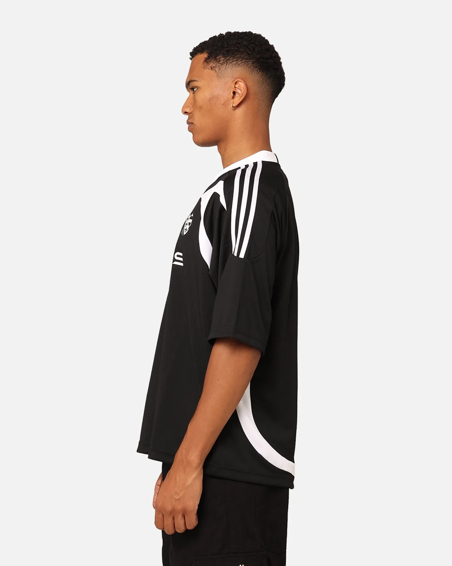 Adidas Oversized Short Sleeve Jersey Black