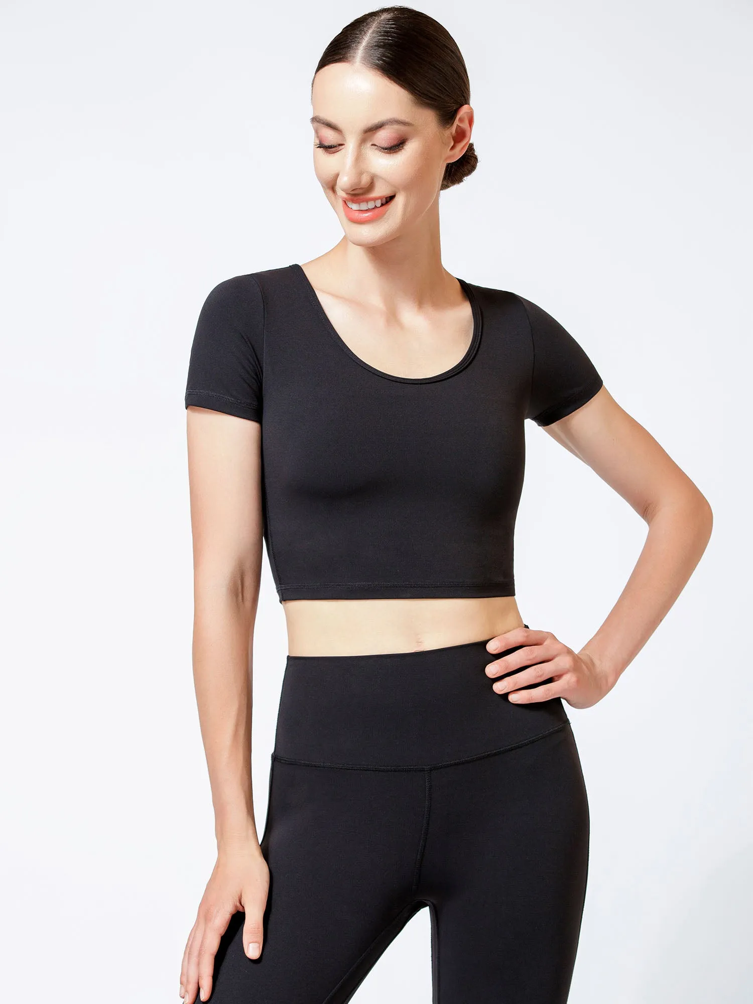 ADORBS CROPPED TEE