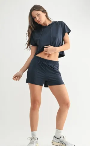 Air Essentials Hoodie and Shorts Set