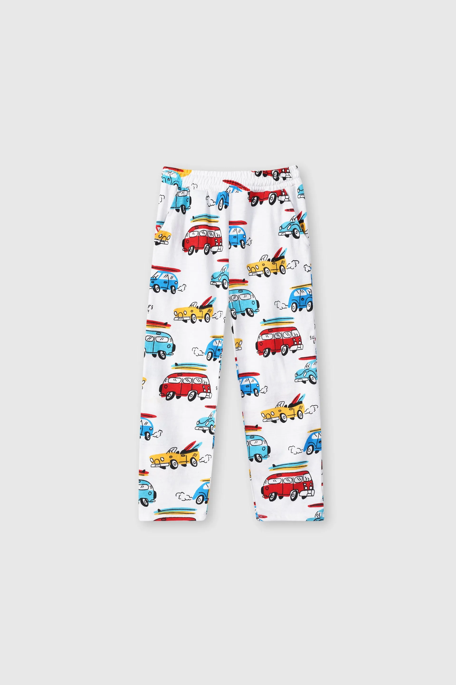 Allover Cars Printed Tracksuit