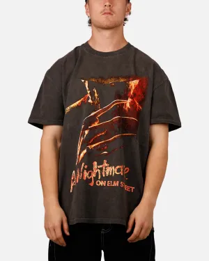 American Thrift X A Nightmare on Elm Street 'Horror Classics' Claw Heavyweight T-Shirt Black Wash