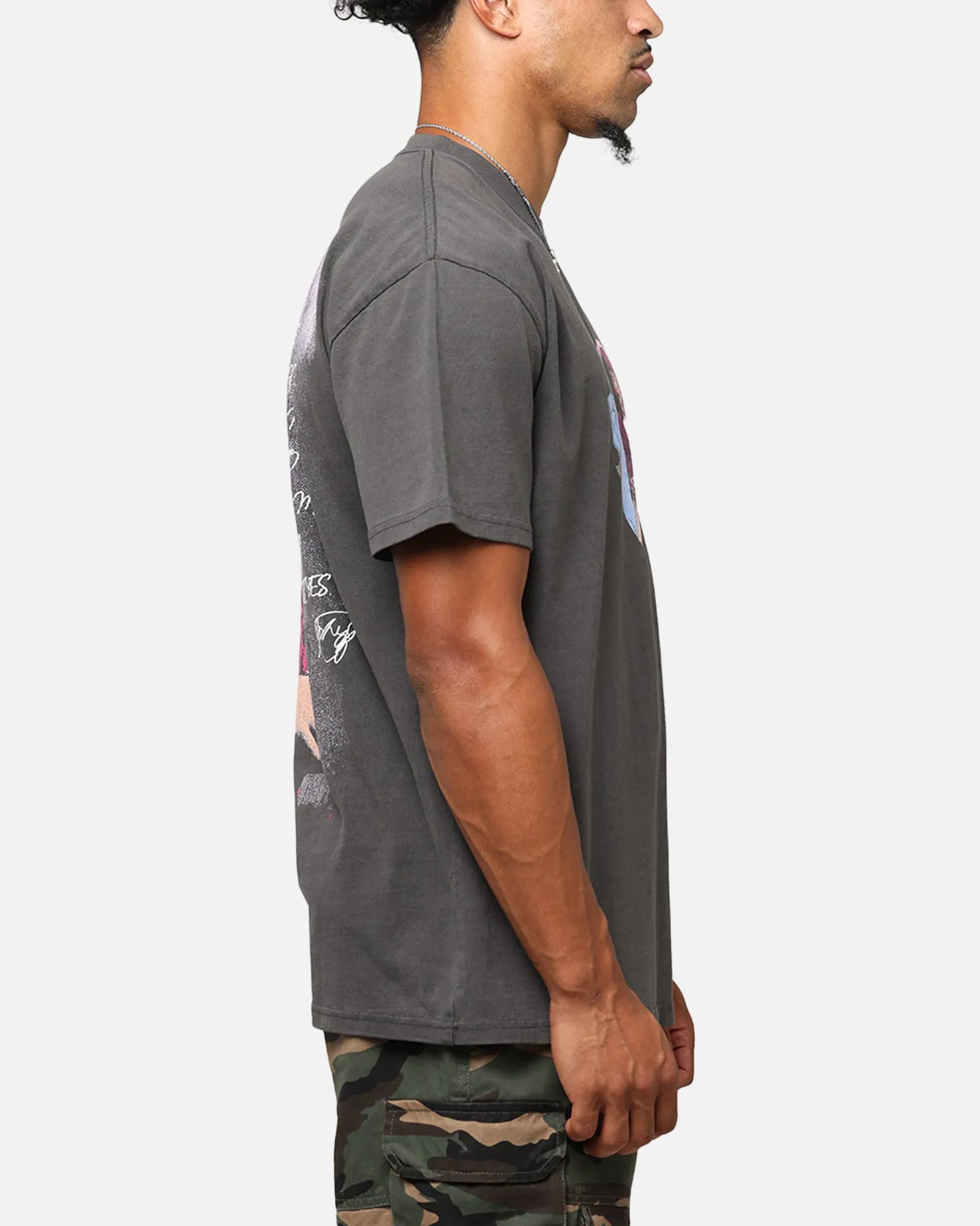 American Thrift X Scott Pilgrim Ramona & Scott Heavyweight T-Shirt Black