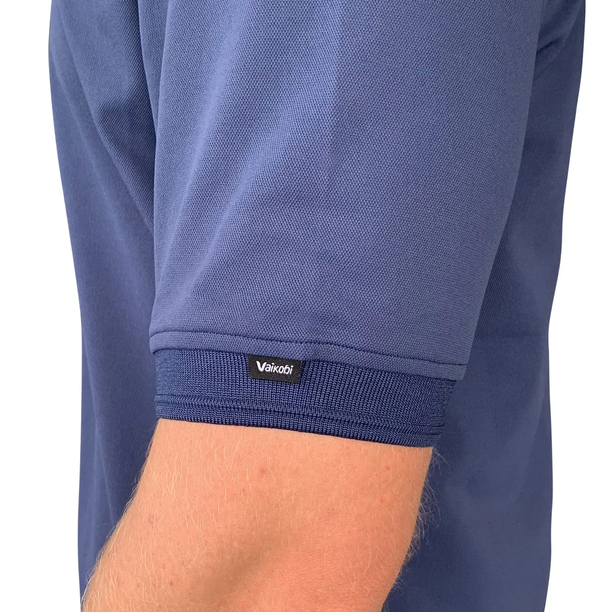 Antibes S/S Tech Polo - Navy