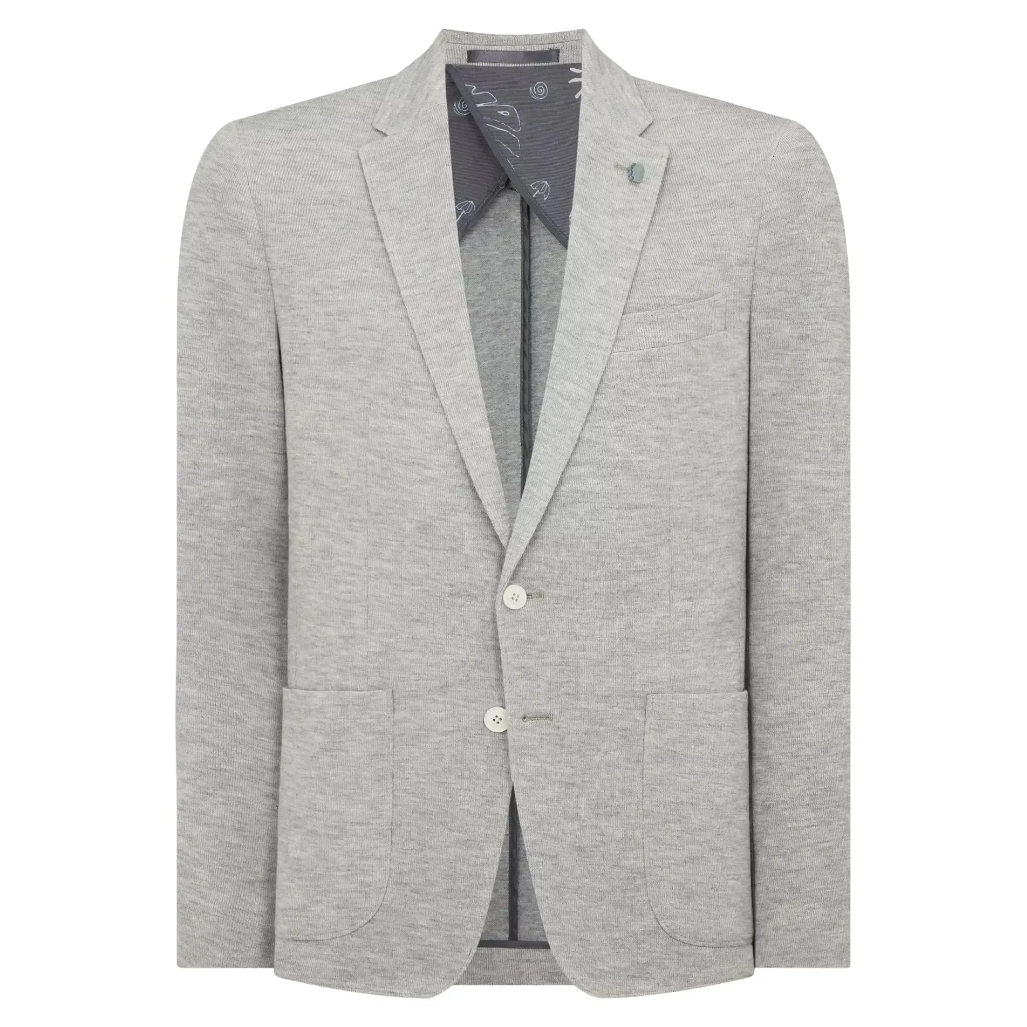 Antoni Patch Pocket Blazer - Light Grey
