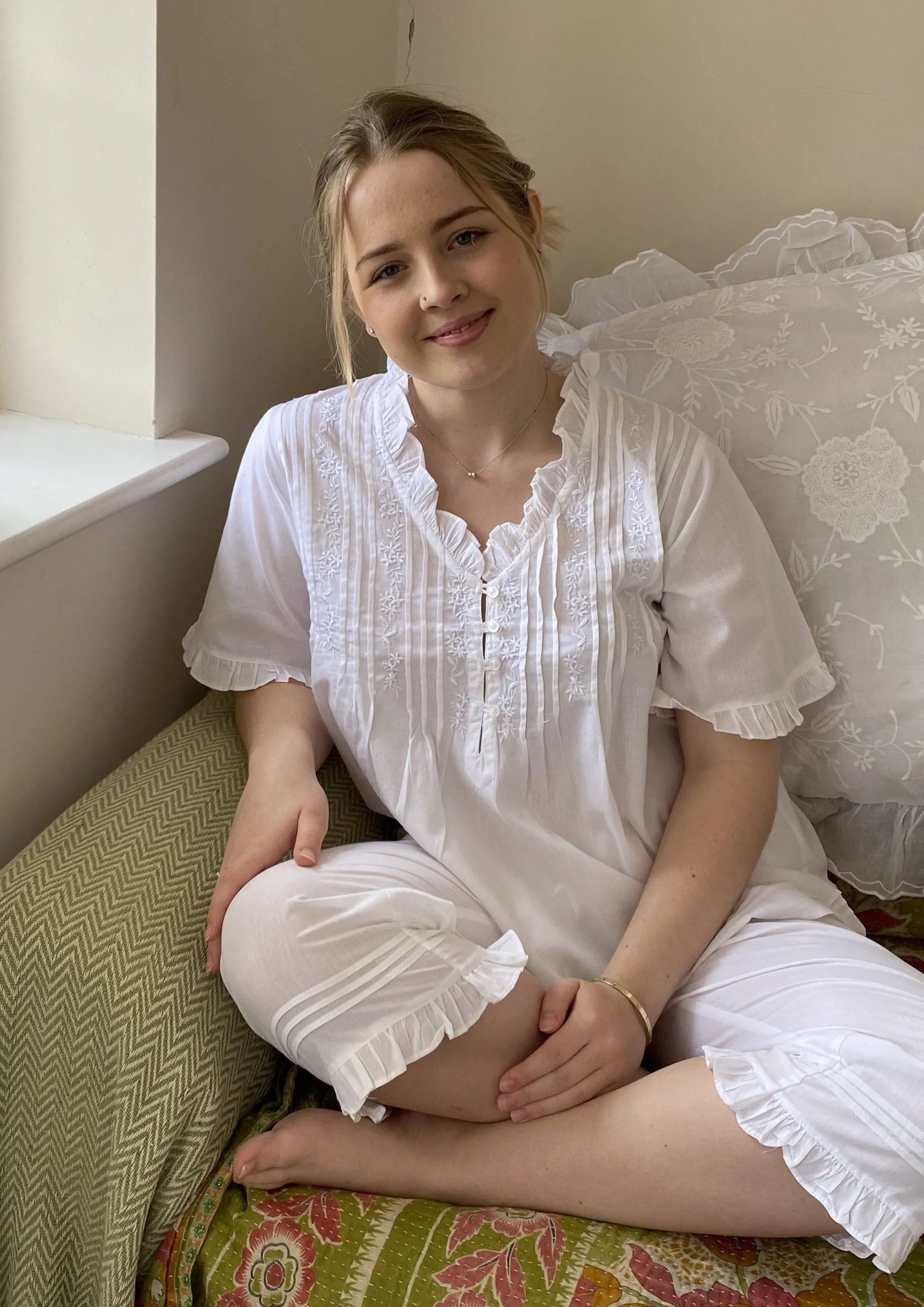 Antonia short sleeved pyjamas