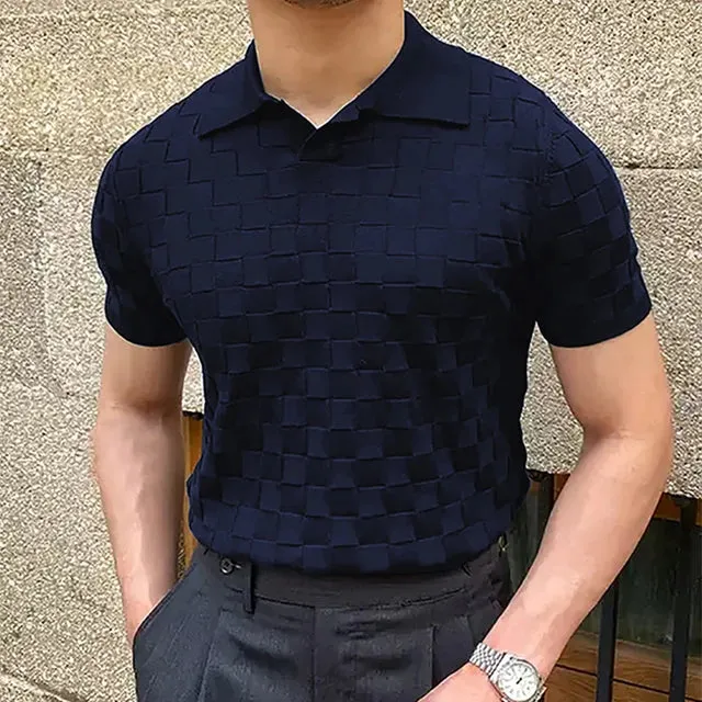 Apex Vintage Jacquard Polo Shirt