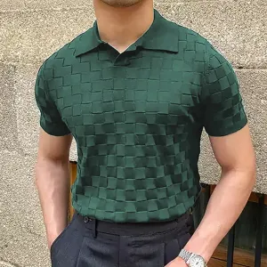 Apex Vintage Jacquard Polo Shirt