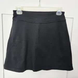 Athleta Black Workout SKORT Size XS Shorts Under Skirt