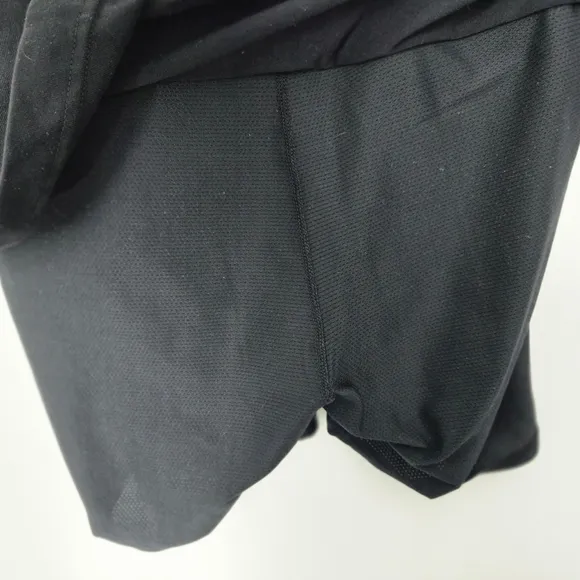 Athleta Black Workout SKORT Size XS Shorts Under Skirt