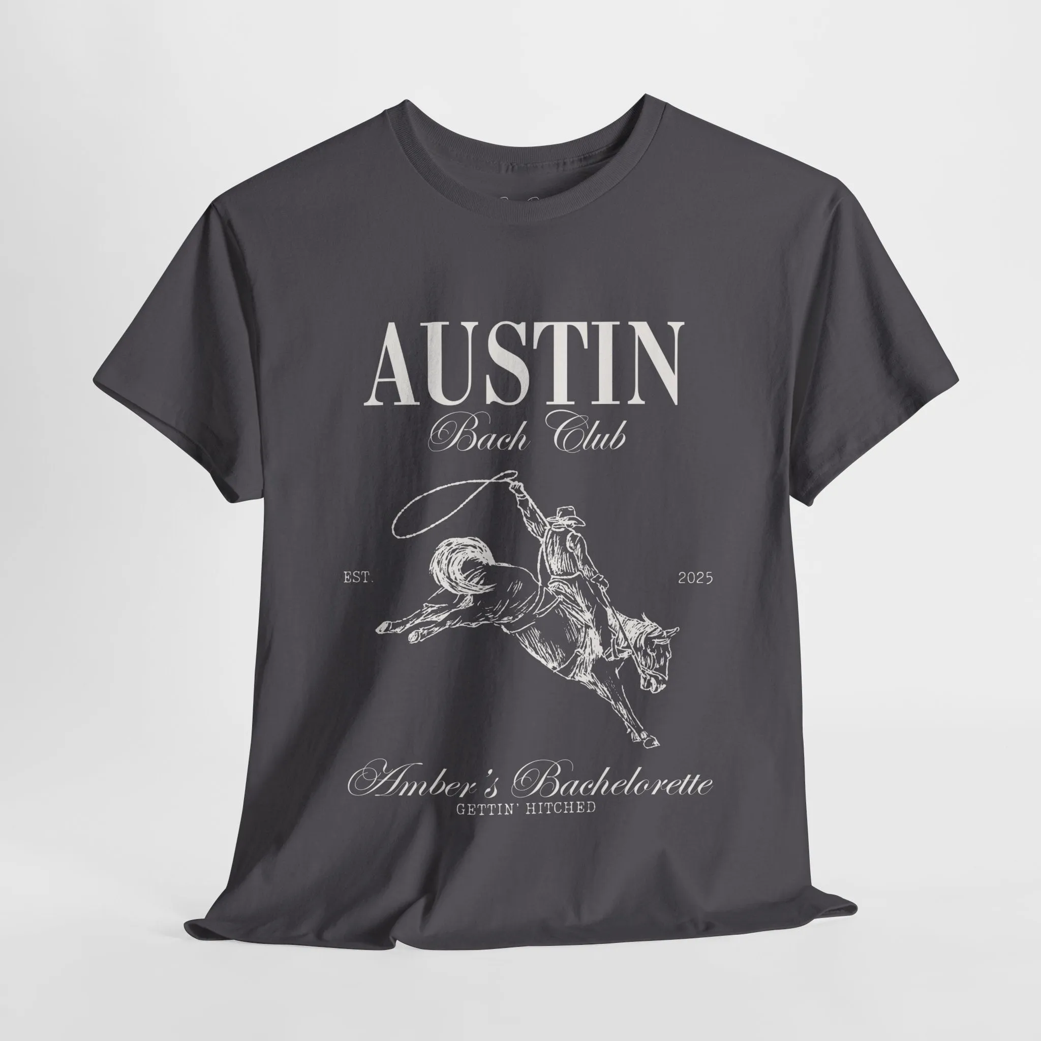 Austin Bach Club Unisex Heavy Cotton Tee