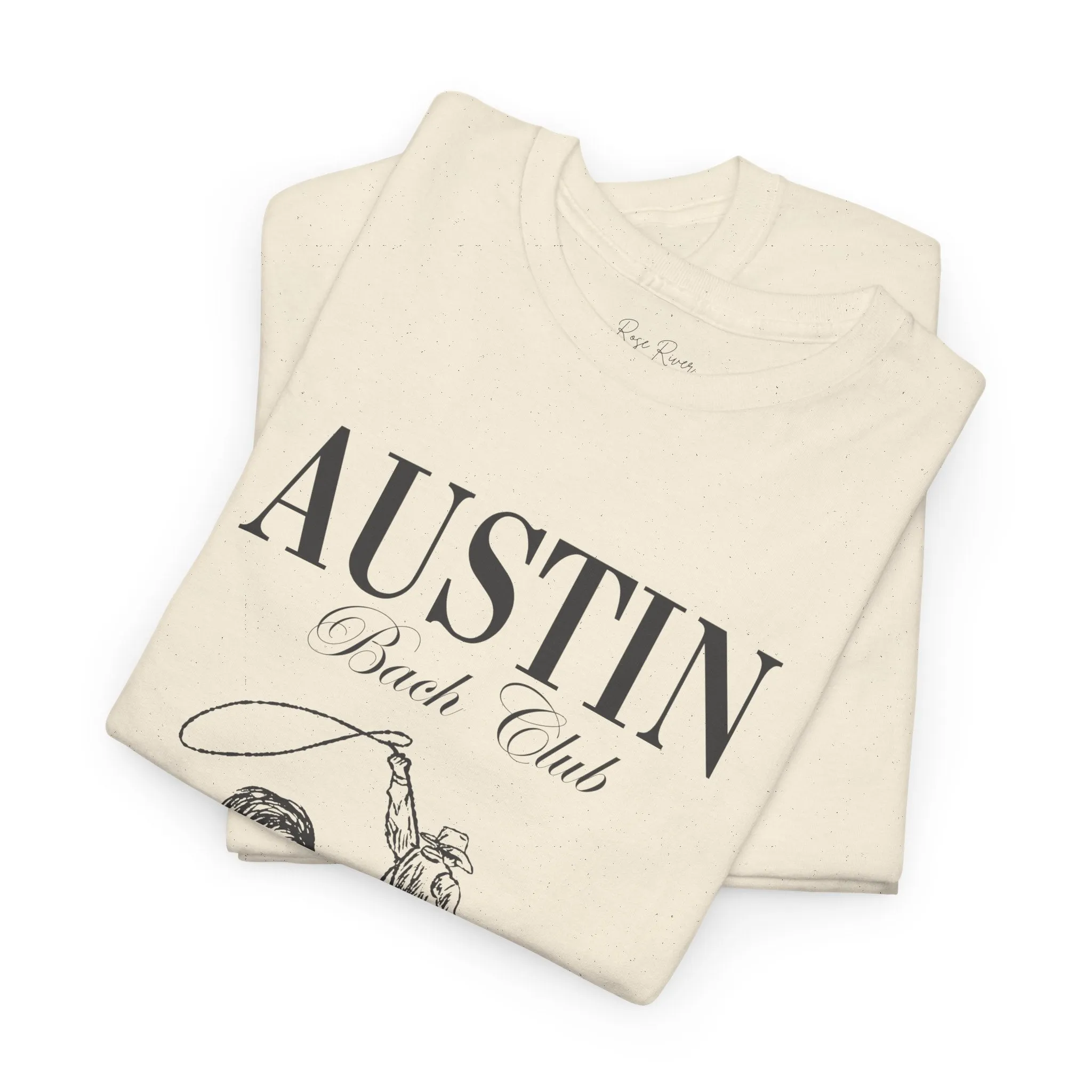 Austin Bach Club Unisex Heavy Cotton Tee