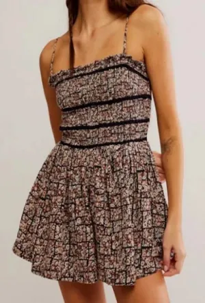 Bali Checked Out Romper