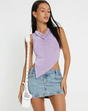 Bardani Top in Lavender