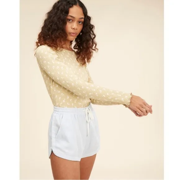 Billabong Road Trippin’ Cotton Lightweight Shorts in Baby Blue