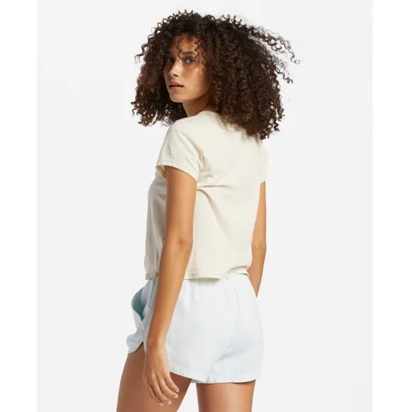 Billabong Road Trippin’ Cotton Lightweight Shorts in Baby Blue