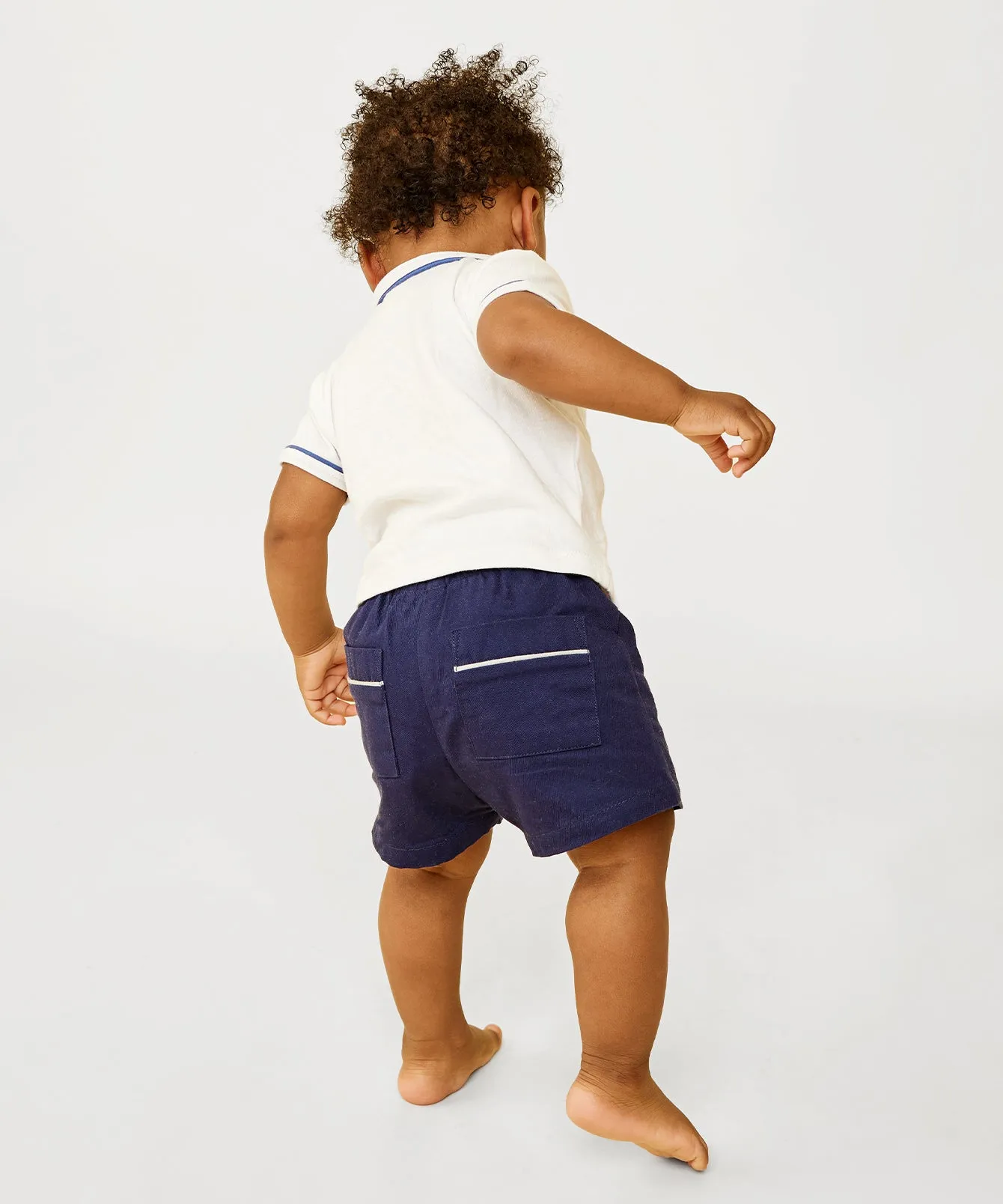 Bingo Baby Short, Navy