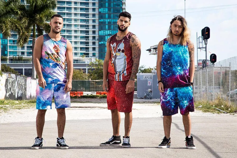 Bird Brain Tank and Shorts Rave Outfit