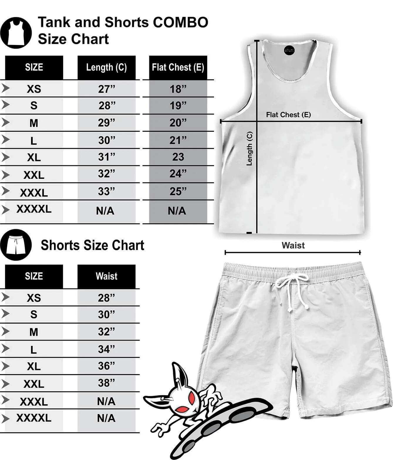 Bird Brain Tank and Shorts Rave Outfit