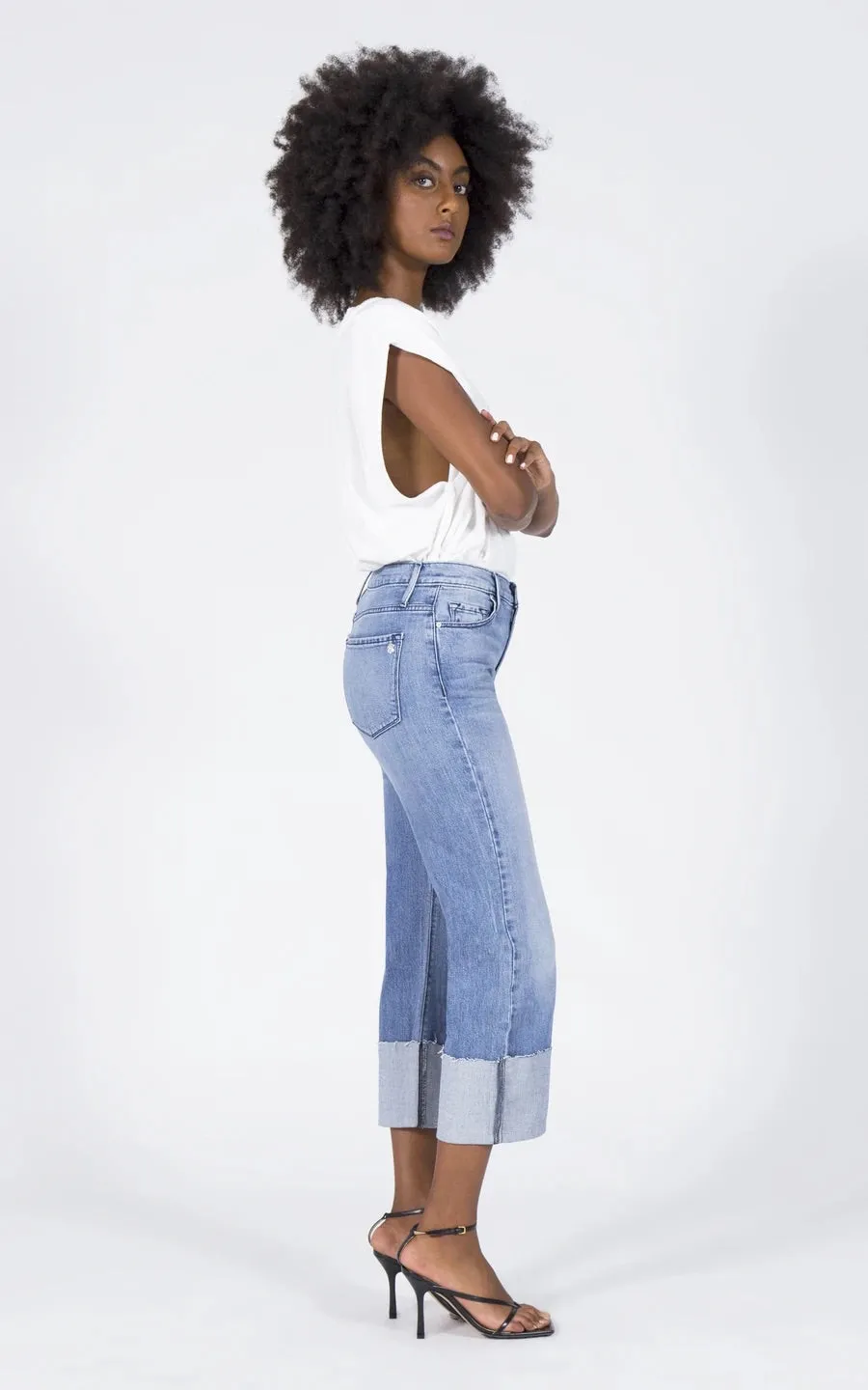 BLACK ORCHID Adel Wide Leg Cuff