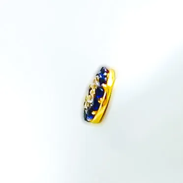 Blooming Evil Eye Inspired 21k Gold Earrings