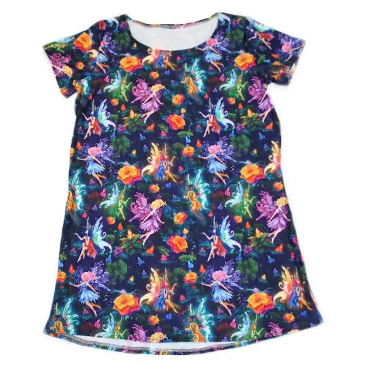 Blue, Pink, and Purple Fairy Nightgown