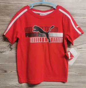BOY SIZE 3 YEARS - PUMA, Soft Red & White T-shirt NWT B49