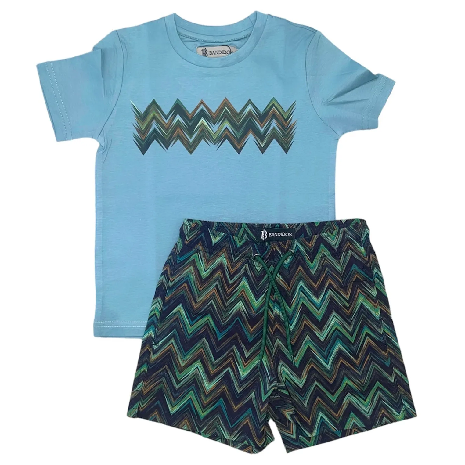 Boys Green Space Zig Swim Set
