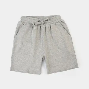 Boys Jersey/Terry Basic Short-H-Grey