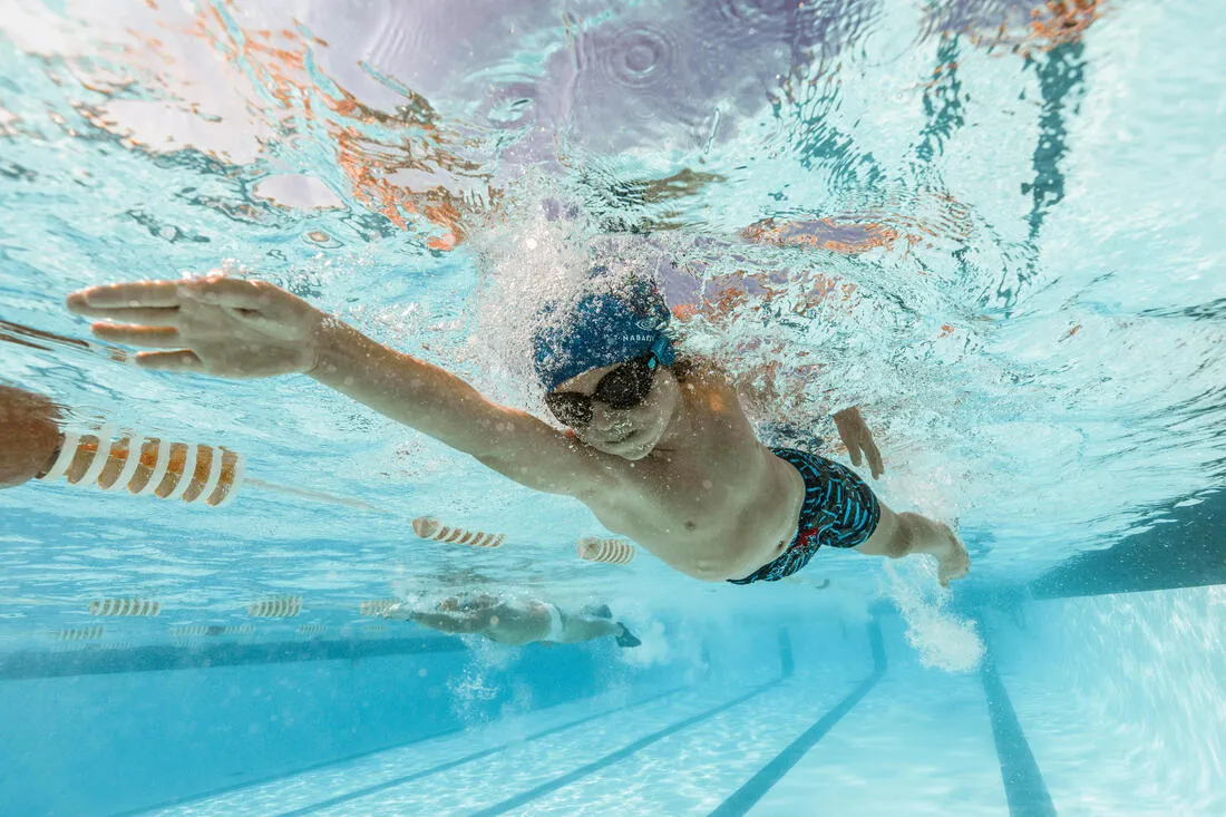 Boys' long swimming swim shorts all jo 100