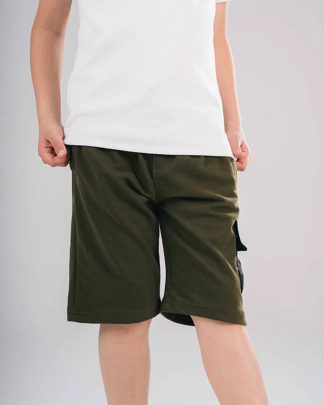 Boys Short With Print on Pockets