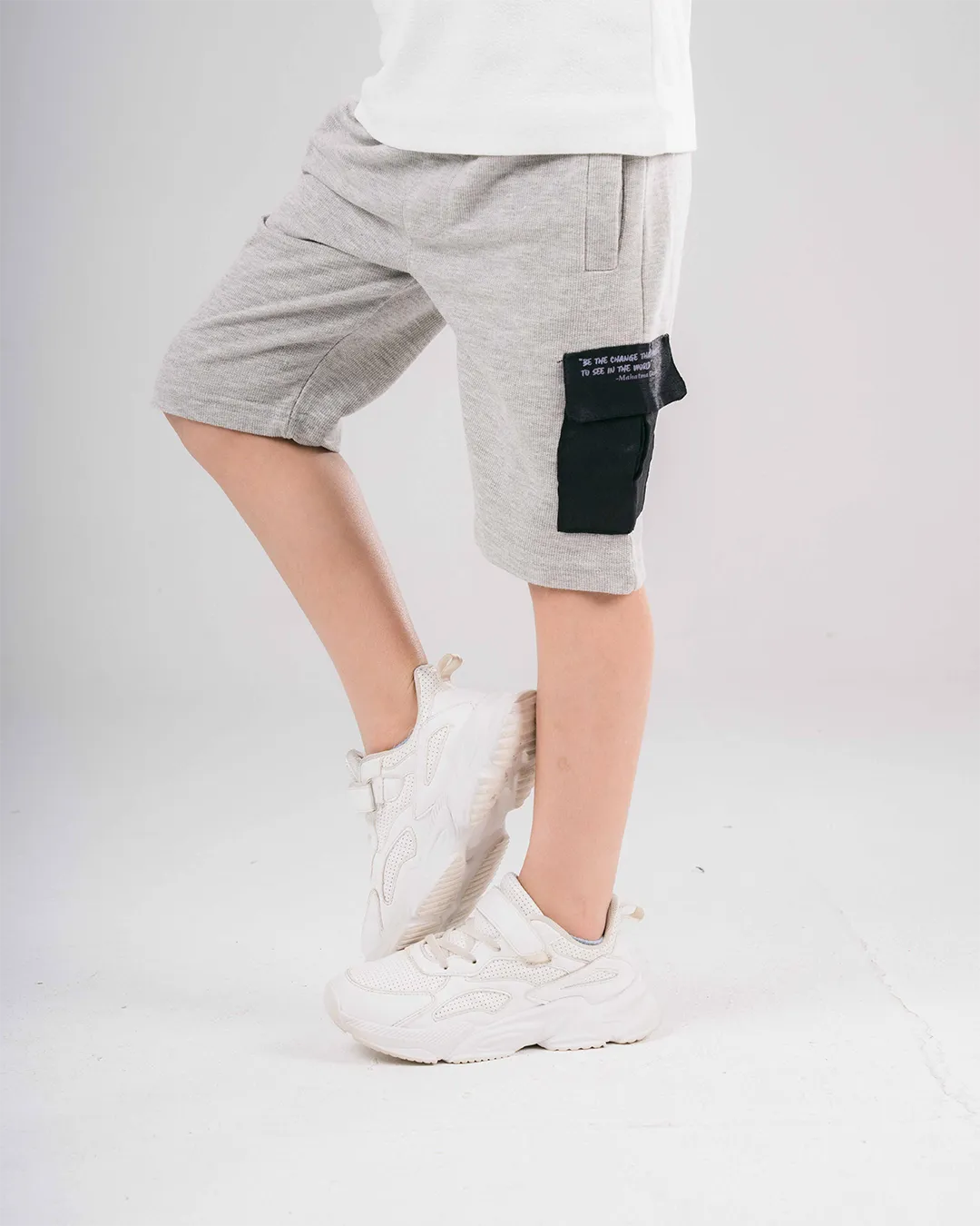 Boys Short With Print on Pockets