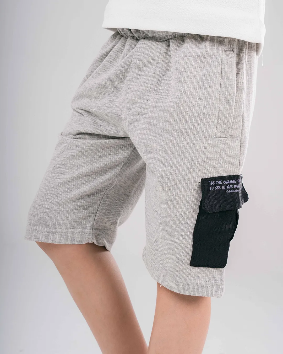Boys Short With Print on Pockets