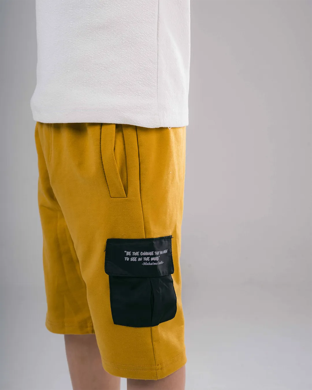 Boys Short With Print on Pockets