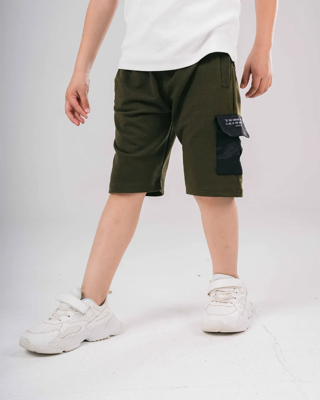 Boys Short With Print on Pockets