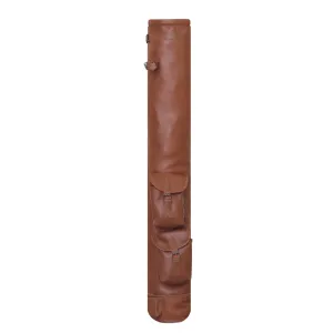 Brown Leather Sunday Golf Bags With Adjustable Strap