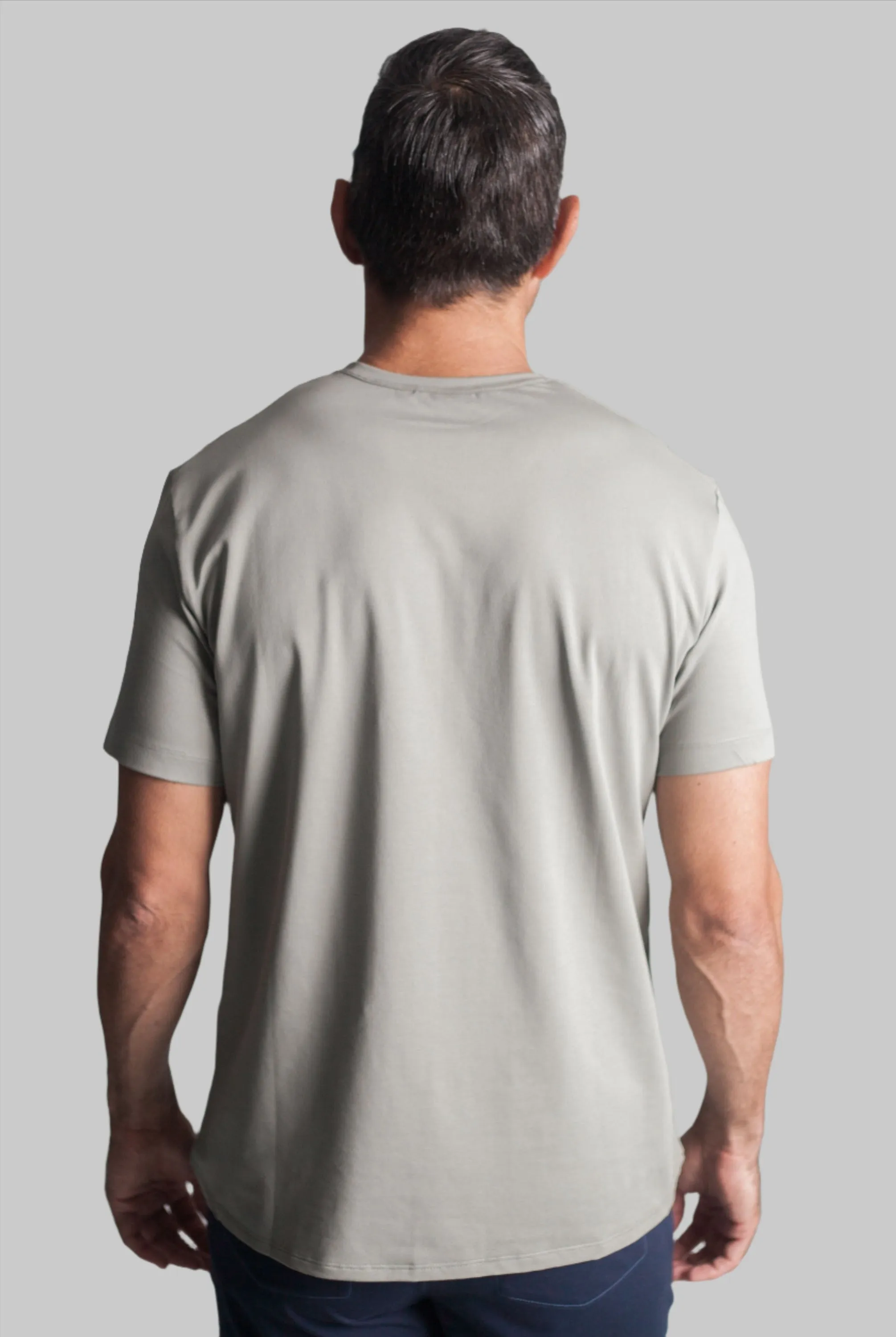 Buki   CINQO Crew Neck T-Shirt Vetiver