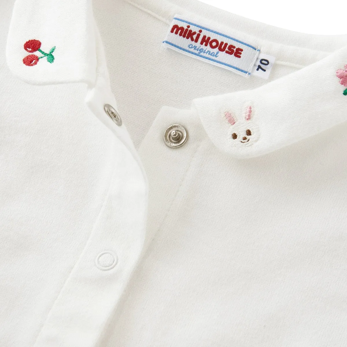 Bunnies on Collar Shirt