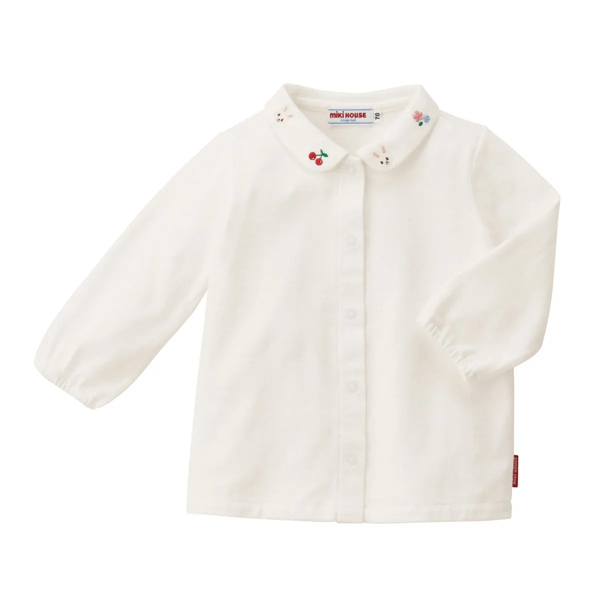 Bunnies on Collar Shirt