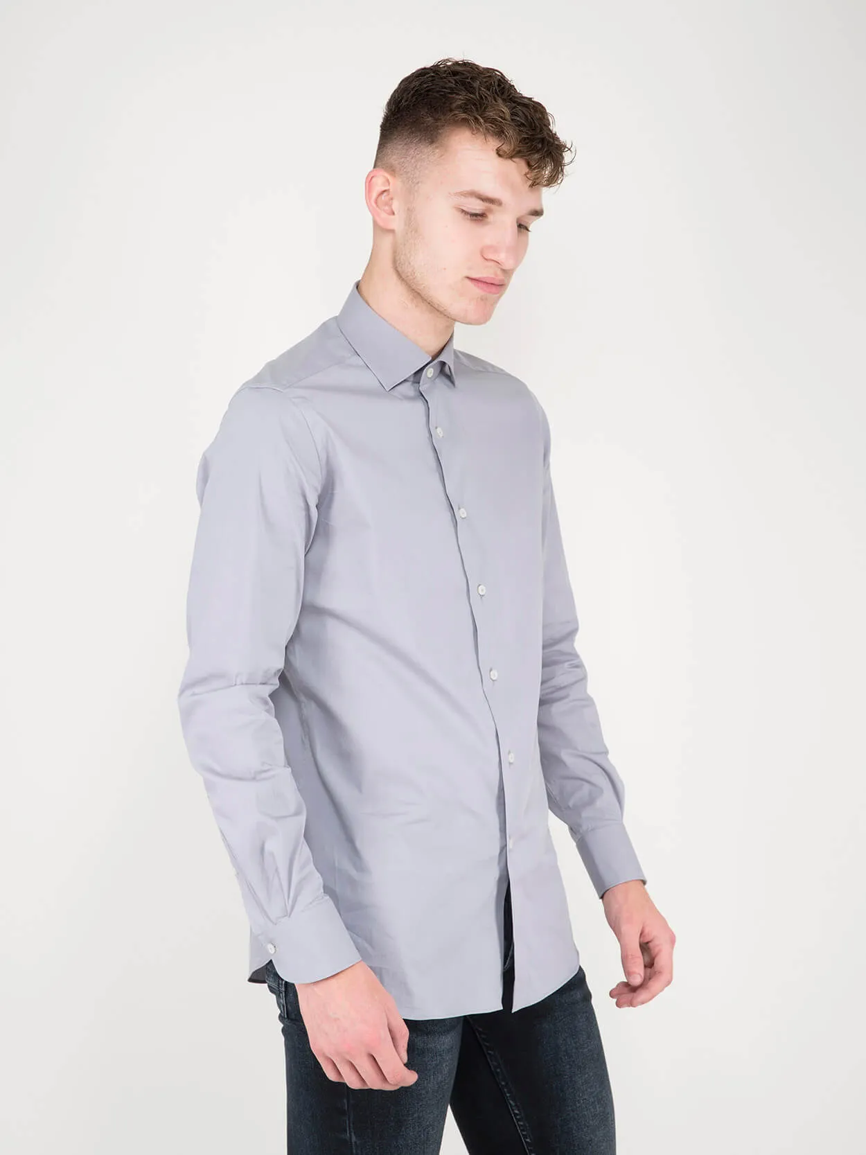 Business Tailor Fit Stretch Shirt