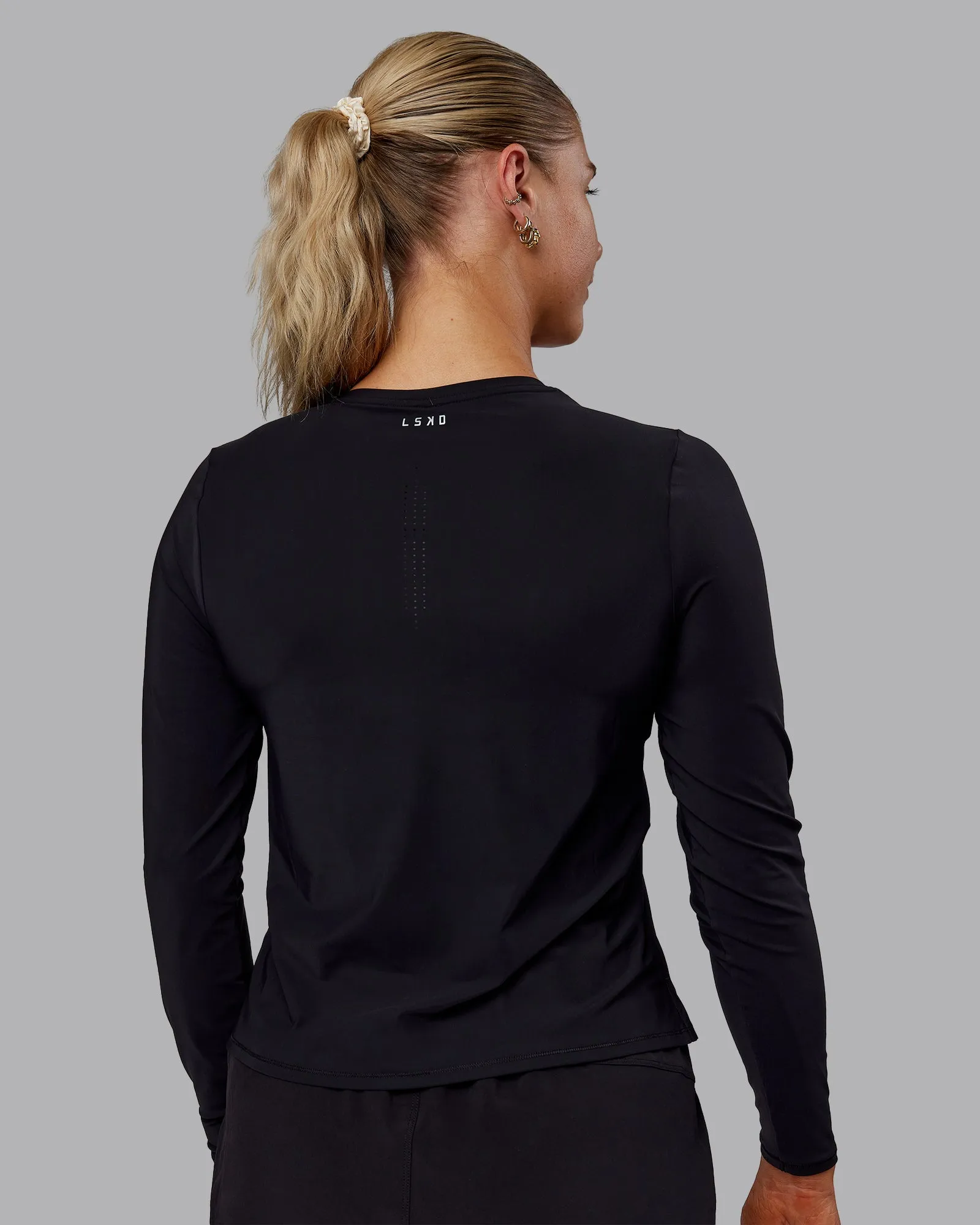 Cadence Long Sleeve Tee - Black