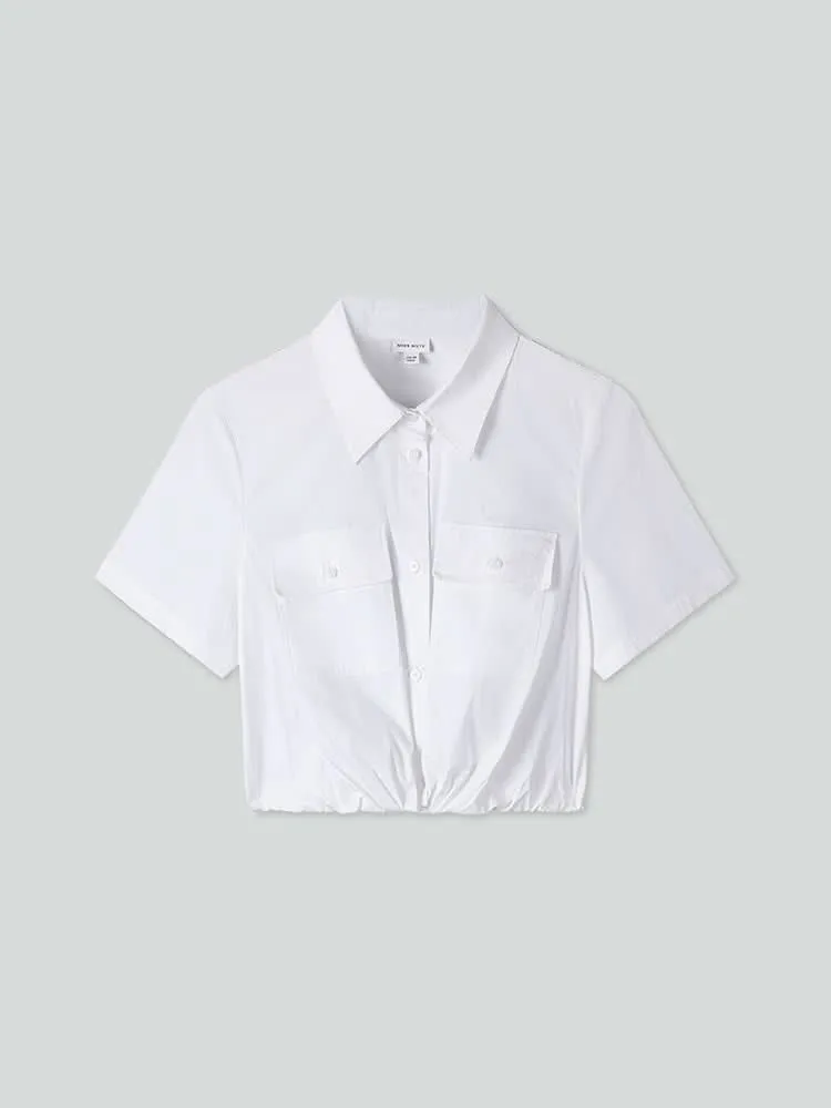 Cargo Style Short-Sleeve Shirt