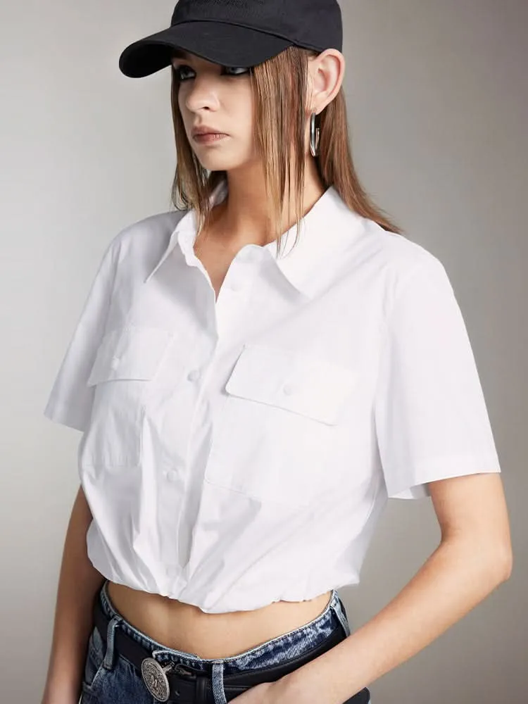 Cargo Style Short-Sleeve Shirt
