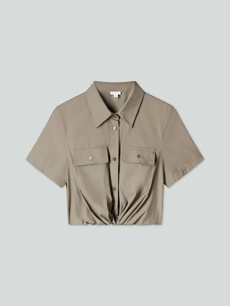 Cargo Style Short-Sleeve Shirt