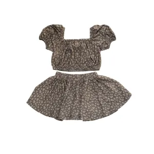 Cedar Floral Prairie Skort Set